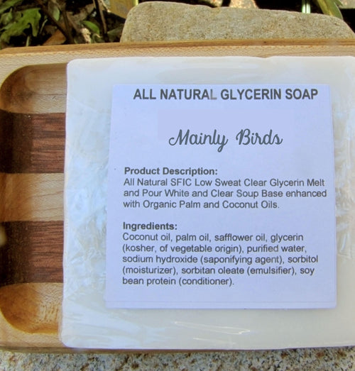 All Natural Glycerin Soap - The Blackbird
